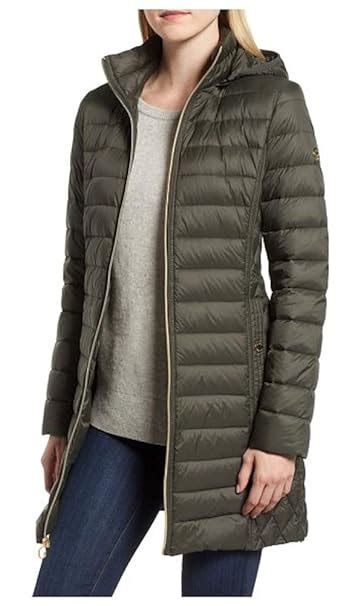 michael kors long mens wool coat|Michael Kors ladies padded coats.